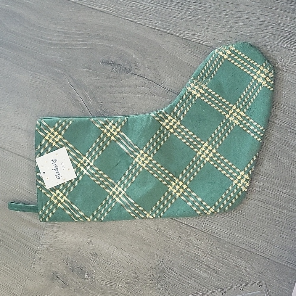 Green & Gold stocking NWT